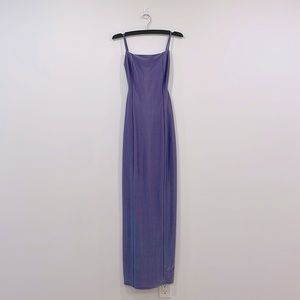 Vintage Glitter Chrome Dress